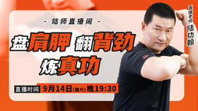 【9月14日】盘肩胛，翻背劲，炼真功