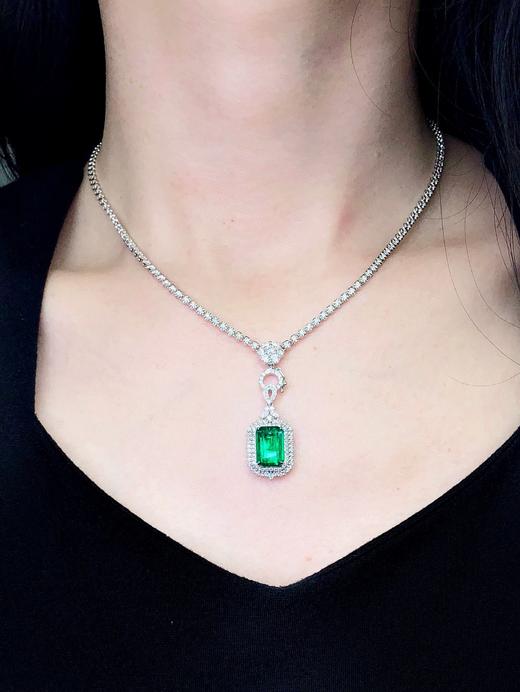 4.23克拉祖母绿吊坠 商品图0