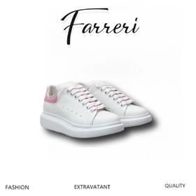 原厂皮 果冻鳄鱼尾  麦昆?经典百搭款小白鞋