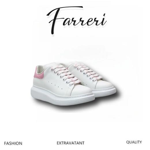 原厂皮 果冻鳄鱼尾  麦昆?经典百搭款小白鞋 商品图0