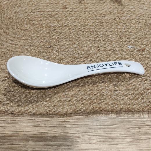 美好生活骨质瓷小勺 商品图0