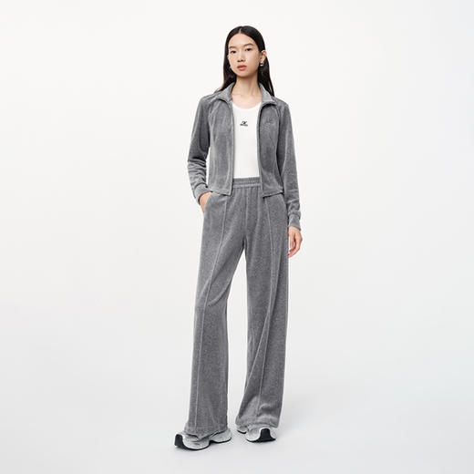 NEELLY纳俪2024秋商场同款时髦运动风双拉链正肩显瘦短外套女新款N24091C01171 商品图2