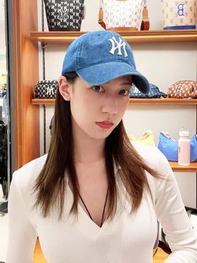 MLB     CPD01丹宁牛仔刺绣棒球帽               发货时效3-7天【种草号团购】   
