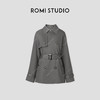 ROMI STUDIO“温柔有度”*新疆长绒棉腰带长款风衣外套 431WS256 商品缩略图0