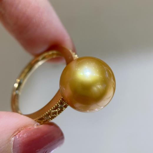 11.8mm金珠戒指 商品图2