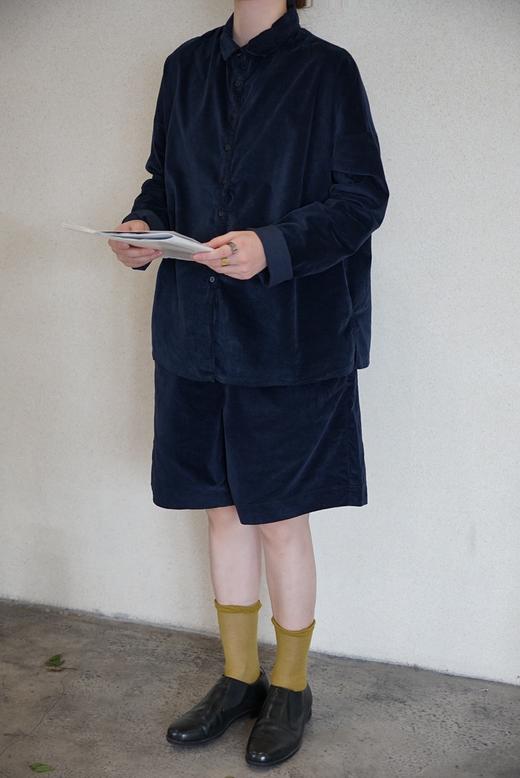 ALBUM DI FAMIGLIA 天鹅绒小短领衬衫 商品图8