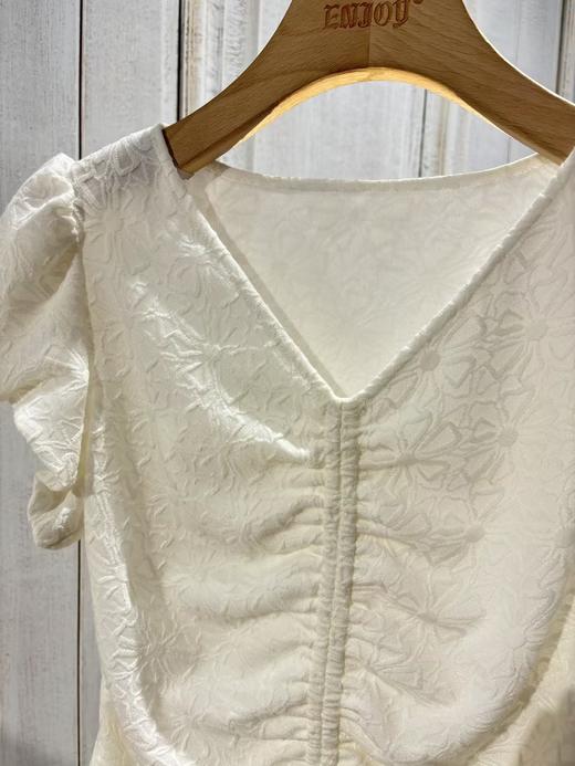 【门店同款】ENJOY夏季提花抽绳小上衣 158146561 商品图1