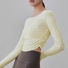 跃牌【健舞健美】系列 瑜伽长袖t恤女新款高级感健身美背罩衫8686 商品缩略图2