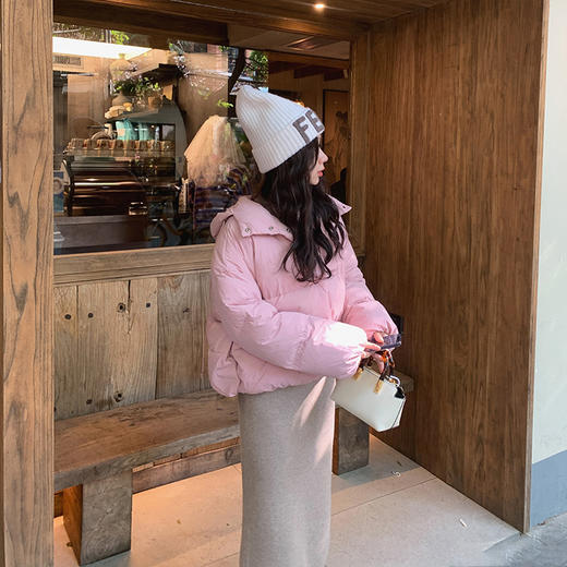 baby灰蓝S码 金蘑菇菇 小鹅包 / 口碑* 22国标95子羽绒 轻柔连帽俏皮羽绒服 商品图5