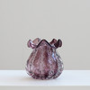 碧轩紫色福袋厚重气泡水晶艺术花瓶桌面玄关摆件家用客厅桌面花瓶 商品缩略图5