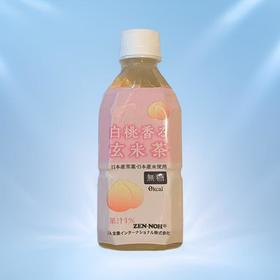 全农桃子味玄米茶饮料（无糖）350ml/瓶