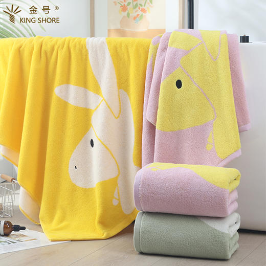 金号加厚卡通浴巾YSJ3017 商品图4