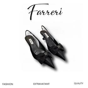 MiuMiu 新款小高跟尖头鞋！