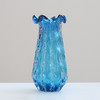 碧轩现代手工厚重蓝色琉璃钱袋子气泡花瓶家居客厅插花样板间艺术 商品缩略图3