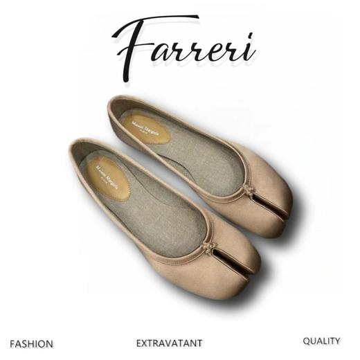 M家 23s绸缎真丝分指芭蕾舞鞋 商品图0