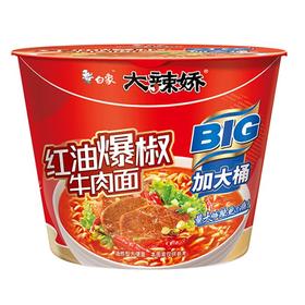 白象红油爆椒牛肉面130g