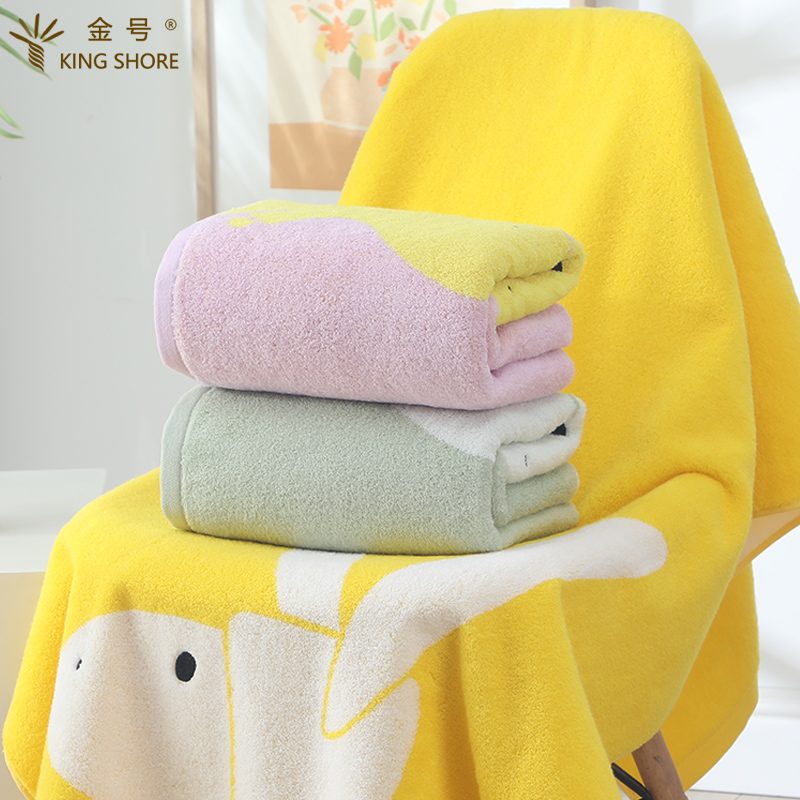 金号加厚卡通浴巾YSJ3017