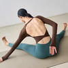 【限时秒】YOGACODE【火树银花系列】2024 长袖瑜伽服带胸垫秋冬欧美运动长袖上衣女DWTS124101 商品缩略图4