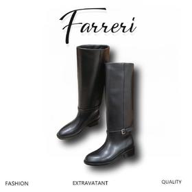 巴家  23秋冬  新超酷马术靴