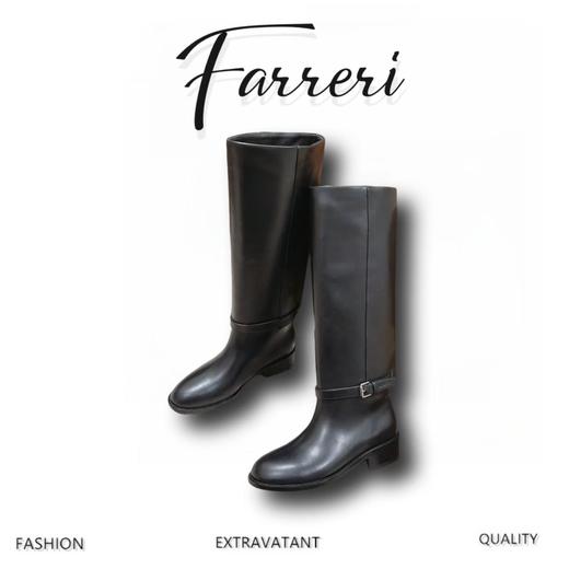 巴家  23秋冬  新超酷马术靴 商品图0