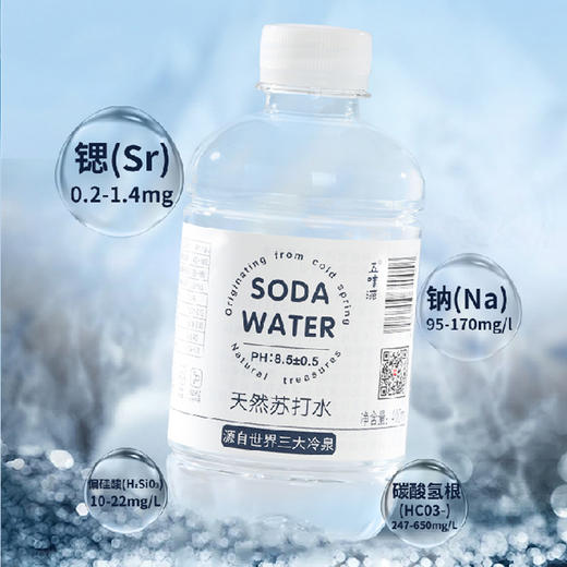 源自自然天然苏打水 源选五大连池世界三大冷泉 富含多种 矿物元素 商品图2