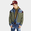 【一】DSQUARED2 男士校队牛仔棉服 混色 S74AM1514 S49197 707 商品缩略图1