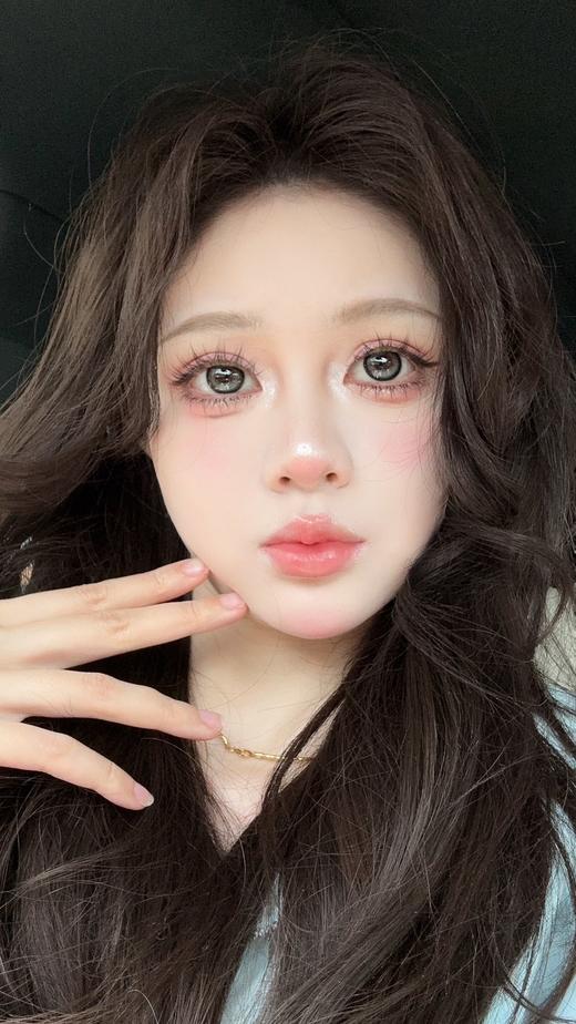 cherrybee 美瞳半年抛 生酪黑茶 直径14.5mm着色14.0mm 商品图2