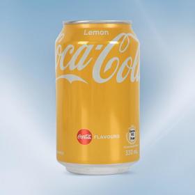可口可乐柠檬味（可乐型碳酸饮料）330ml/罐