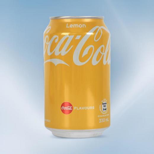 可口可乐柠檬味（可乐型碳酸饮料）330ml/罐 商品图0