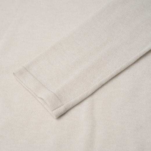 ROMI STUDIO “自然之下” 16针水溶羊毛圆领针织长袖T恤 432TS124 商品图6