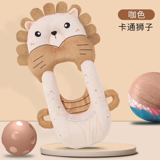 创意U型枕头多功能防偏头颈椎枕 商品图0