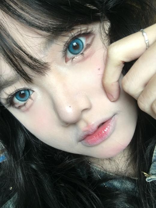 cherrybee 美瞳半年抛 出前一蓝 直径14.2mm 着色13.6mm 商品图7