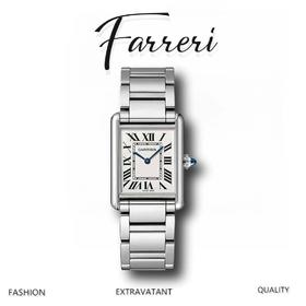 卡地亚坦克钢表带