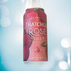Thatchers赛彻斯热恋粉苹果酒 440ml/罐