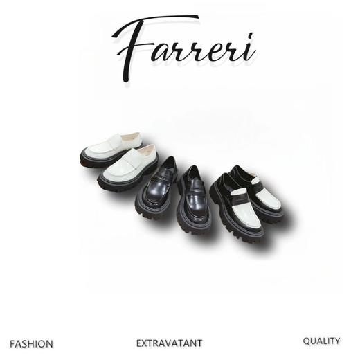 巴黎*家2023年秋冬季新款TRACTOR女士厚底乐福鞋(HD) 商品图0