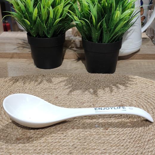 美好生活骨质瓷大勺 商品图0