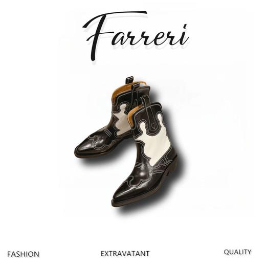 GANNI 23/西部牛仔靴 短靴 商品图0