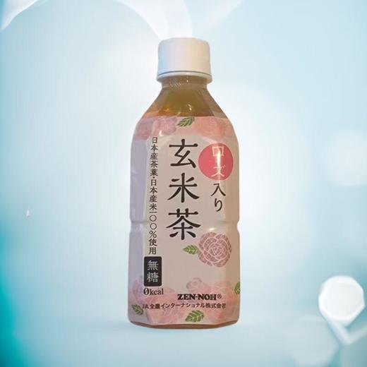 全农玫瑰花香玄米茶饮料 350ml/瓶 商品图0