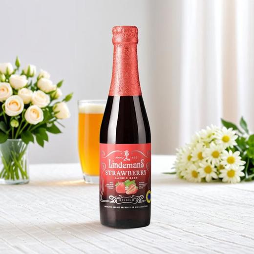 林德曼草莓啤酒 250ml/瓶 商品图0