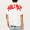DSQUARED2 男士字母徽标印花棉质圆领短袖T恤 白色 S74GD1349 D20014 100 商品缩略图2