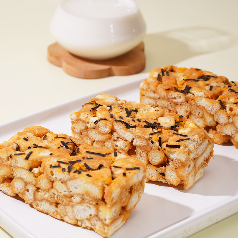 拾爸家⠀儿童无糖沙琪玛  中式早餐办公室零食面包下午茶