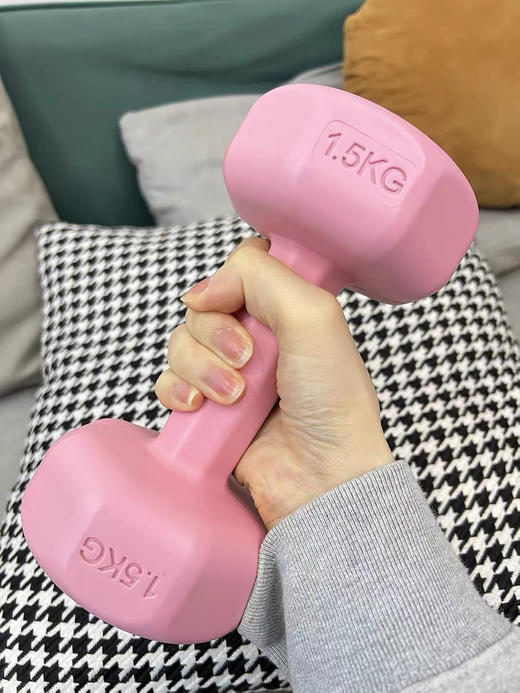 【凯速跳操哑铃】✅听我的做气质女王 ✅信我！女生多跳操入股不亏！！ ✅每天坚持拿着哑铃跳操，整个上半身都小了一圈 商品图3