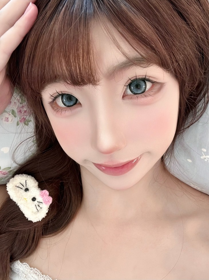 KiraFairy黑羚羊灰14.5mm 灰色半年抛美瞳 自带坏猫感既可爱又御姐 - VVCON美瞳网