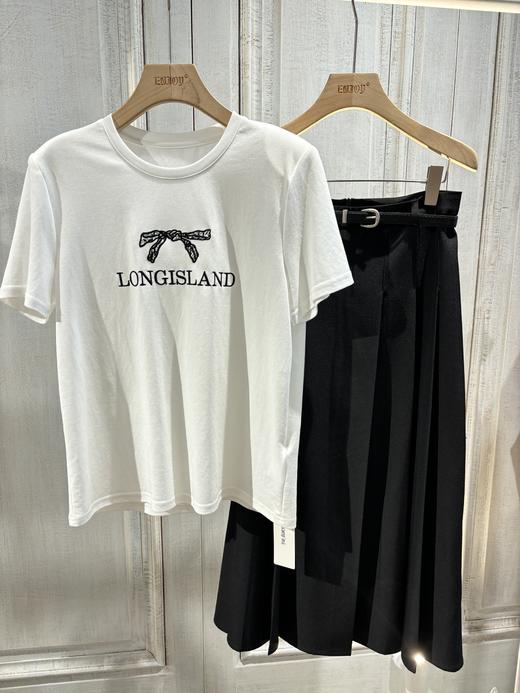 【门店同款】ENJOY夏季蝴蝶结腰带半裙套装 157544313 商品图0