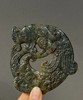 褐沁灰青玉鏤雕翼龙珮，顺丰包邮 商品缩略图9
