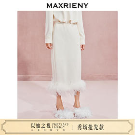 【秀场抢先款】MAXRIENY*复古宫廷刺绣收腰外套2024秋冬新款(货号:MC85SK531)