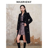 MAXRIENY极简轻奢廓形双面毛呢大衣军旅风羊毛外套(货号:MS88CT530) 商品缩略图2