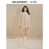 【商场同款】MAXRIENY*复古感流苏花纱外套女秋冬重工气质上衣(货号:MS85JA521) 商品缩略图1