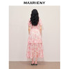 【商场同款】MAXRIENY浪漫甜美感茶歇裙系带连衣裙下午茶裙子(货号:MS85DR274) 商品缩略图3