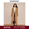 【商场同款】MAXRIENY率性复古外套长款23冬款羊毛混纺直身大衣女(货号:MG88CT754) 商品缩略图0